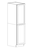 24" DEEP TALL PANTRY - SINGLE DOOR - Sage Green