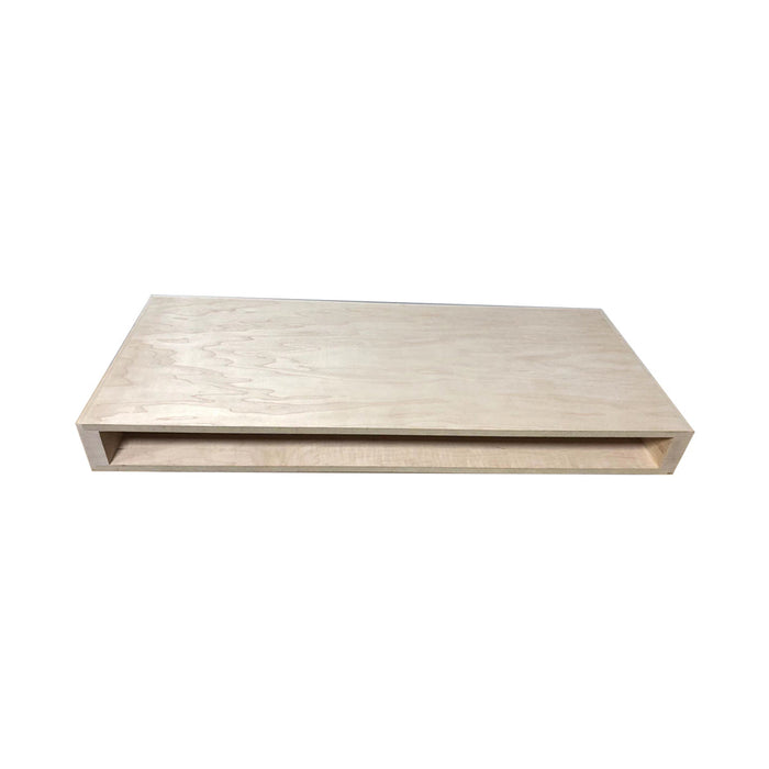 MAPLE FLOATING SHELF - Shaker Pearl