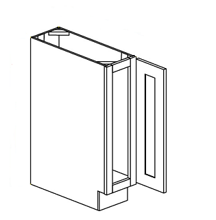 FULL HEIGHT BASE - Shaker Pearl