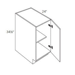 FULL-HEIGHT DOOR BASES - Sage Green