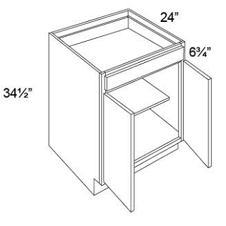 DOUBLE DOOR BASES  Shaker Pearl 