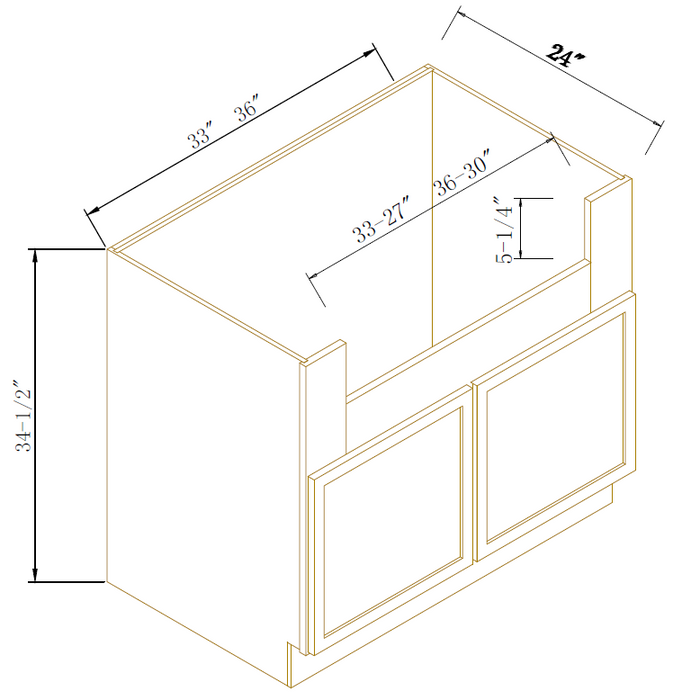 FARM SINK BASES - Newtown White