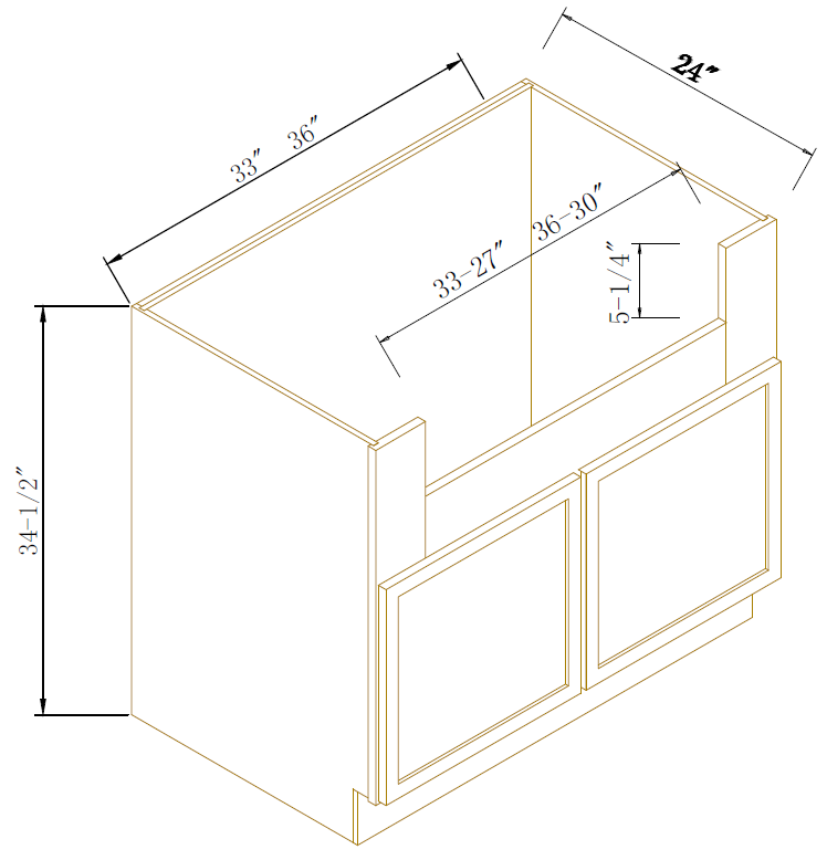 FARM SINK BASES - Newtown White