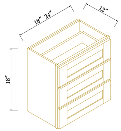 VANITY WALL DRAWER CABINETS - Escada Vintage