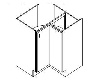 LAZY SUSAN - Classic White