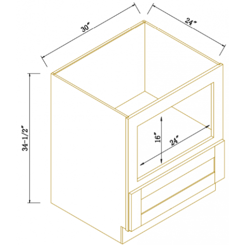 MICROWAVE BASE - Escada White