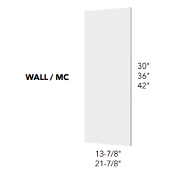 WAINSCOT PANEL - Bianco Matte