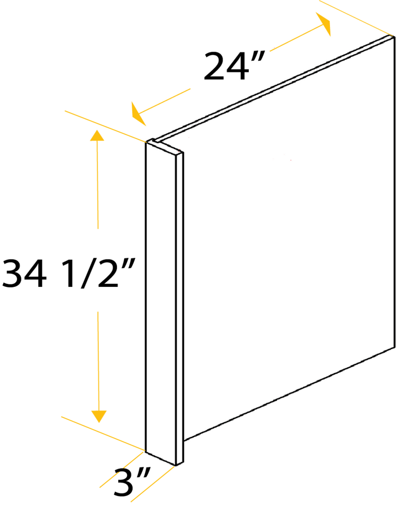 BASE END PANELS - Global Gray