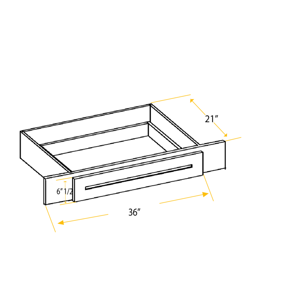 KNEE DRAWER - Global Gray