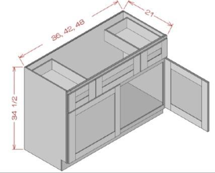 VANITY COMBO CABINETS - Thielsen Espresso