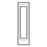 WALL & BASE DECORATIVE DOOR PANELS - Classic White