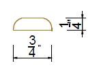 BATTEN MOLDING - Newtown Oak