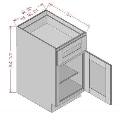 BASE CABINETS - Thielsen Espresso