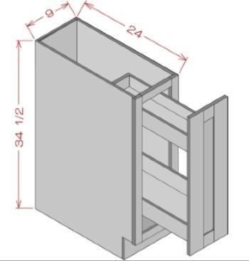 PULL OUT SPICE RACK  - Thielsen Espresso