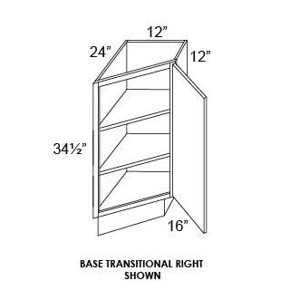 BASE TRANSITIONAL CABINET  Fabuwood Galaxy Cobblestone 