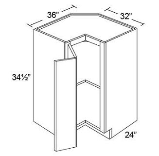 EASY REACH CABINET Fabuwood Fusion Stone