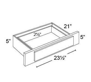 KNEE DRAWER  Fabuwood  Galaxy Indigo 