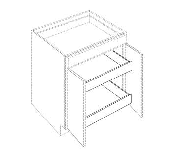 ROLL OUT TRAY   Shaker Caramela 