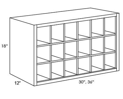 WINE RACK Fabuwood Fusion Dove