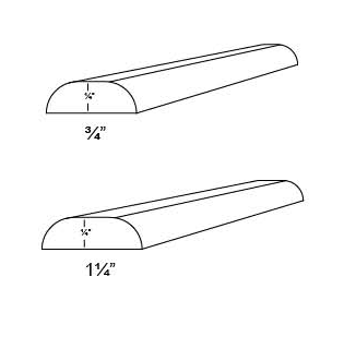 SIMPLE SCRIBE MOLDING Fabuwood Luna Timber