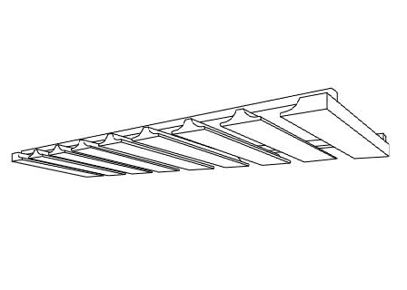 STEMWARE RACK Fabuwood Fusion Oyster