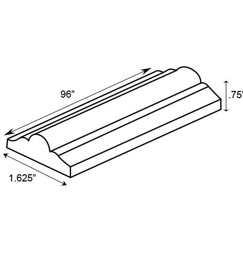 TRIMS AND MOLDINGS - Essence Shaker Cemento