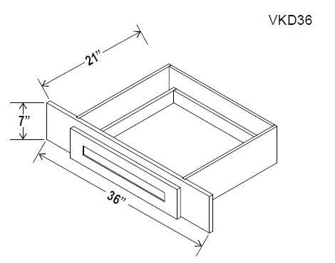 KNEE DRAWER - Retro Gray