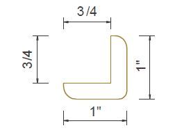 OUTSIDE CORNER MOLDING - Escada Vintage