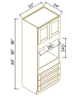 OVEN CABINET - Escada Vintage