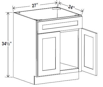 SINK BASES - Charleston Saddle