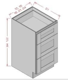 VANITY DRAWER BASE - Thielsen Espresso