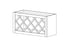 WALL WINE RACK - Franklin White