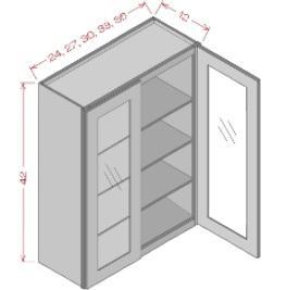 GLASS DOOR WALL - Thielsen Espresso